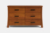 Hudson 6 Drawer Lowboy
