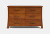 Hudson 6 Drawer Lowboy