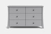 Hudson 6 Drawer Lowboy