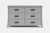 Hudson 6 Drawer Lowboy