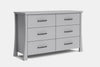 Hudson 6 Drawer Lowboy