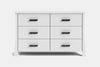 Hudson 6 Drawer Lowboy