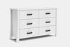 Hudson 6 Drawer Lowboy