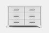 Hudson 6 Drawer Lowboy