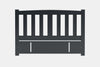Hugo Slatted Headboard