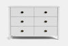 Ivydale 6 Drawer Lowboy - Pine