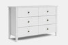 Ivydale 6 Drawer Lowboy - Pine