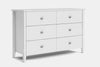 Ivydale 6 Drawer Lowboy - Pine