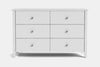 Ivydale 6 Drawer Lowboy - Pine