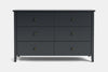 Ivydale 6 Drawer Lowboy - Pine
