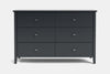 Ivydale 6 Drawer Lowboy - Pine