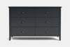 Ivydale 6 Drawer Lowboy - Pine