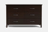 Ivydale 6 Drawer Lowboy - Pine