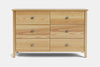 Ivydale 6 Drawer Lowboy - Ash