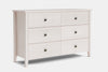 Ivydale 6 Drawer Lowboy - Ash