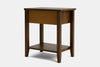 Ivydale Wide 1 Drawer Bedside Table - Ash