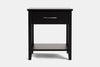 Ivydale Wide 1 Drawer Bedside Table - Ash