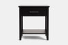 Ivydale Wide 1 Drawer Bedside Table - Ash