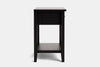 Ivydale Wide 1 Drawer Bedside Table - Ash