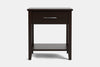 Ivydale Wide 1 Drawer Bedside Table - Pine