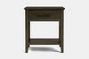 Ivydale Wide 1 Drawer Bedside Table - Ash