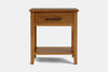 Ivydale Wide 1 Drawer Bedside Table - Ash