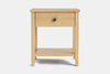 Ivydale Wide 1 Drawer Bedside Table - Pine