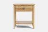 Ivydale Wide 1 Drawer Bedside Table - Ash