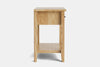 Ivydale Wide 1 Drawer Bedside Table - Ash