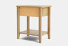 Ivydale Wide 1 Drawer Bedside Table - Ash