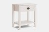 Ivydale Wide 1 Drawer Bedside Table - Ash