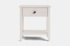 Ivydale Wide 1 Drawer Bedside Table - Ash