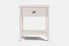 Ivydale Wide 1 Drawer Bedside Table - Ash