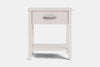 Ivydale Wide 1 Drawer Bedside Table - Ash