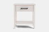 Ivydale Wide 1 Drawer Bedside Table - Ash