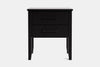Ivydale Wide 2 Drawer Bedside Table - Ash