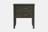 Ivydale Wide 2 Drawer Bedside Table - Pine