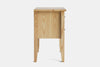 Ivydale Wide 2 Drawer Bedside Table - Ash