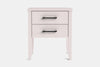 Ivydale Wide 2 Drawer Bedside Table - Pine