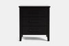 Ivydale Wide 3 Drawer Bedside Table - Ash