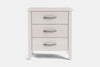 Ivydale Wide 3 Drawer Bedside Table - Ash