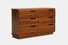 Karamea 6 Drawer Lowboy - Ash