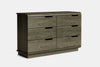 Karamea 6 Drawer Lowboy - Ash