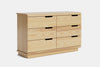 Karamea 6 Drawer Lowboy - Ash