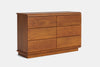 Karamea 6 Drawer Lowboy - Pine