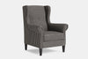 Korver 1 Seat Sofa – Houndstooth Fabric
