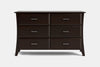 Lynbrook 6 Drawer Lowboy