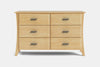Lynbrook 6 Drawer Lowboy