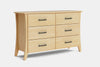 Lynbrook 6 Drawer Lowboy
