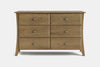 Lynbrook 6 Drawer Lowboy